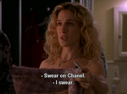  Swear on Chanel you’ll all drink and party responsibly tonight.
