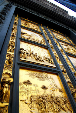 ohhfrontier:  Gates of Paradise, Florence Italy by Ghiberti