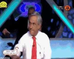maldito-sudaca:  Chilean president, Sebastián Piñera. We don’t