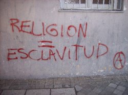 unpaislibre:  Religion = Esclavitud 