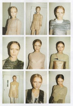 Backstage Balenciaga Spring 2009 by Juergan Teller