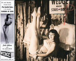 Julie Gibson A 50’s-era magazine ad & contact sheet