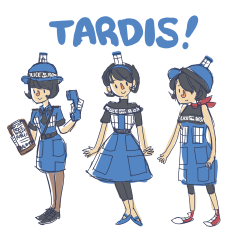 horticulturalcephalopod:  I want to dress up as a TARDIS.  