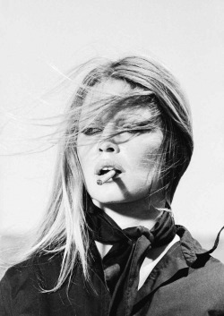 Brigitte Bardot shot by Terry O’Neill on the set of Frenchie