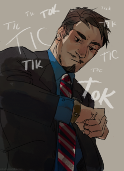 policeghost:  hes so fun to draw i cant stand it.maybe steve