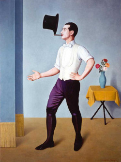 sugarmeows:  The Juggler – Antonio Donghi (1897–1963) 