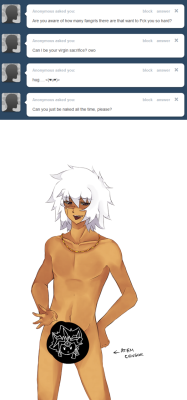 asktouzouko:  COME AT ME FANGIRLS.  (…boys? 8| ) {{ HELL YEAH