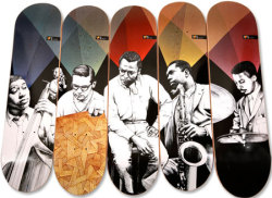 nuuro:  Miles Davis Quintet Anniversary Skateboards 
