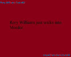 rorywilliamsfacts:  Submitted by angelshavethepolicebox.  Who’s