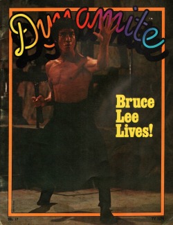 Bruce Lee for Dynamtie Magazine Issue #17  (1975)