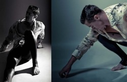 CHRISTOPHER P (Prada floral - crouching) | LSPHOTOGRAPHY