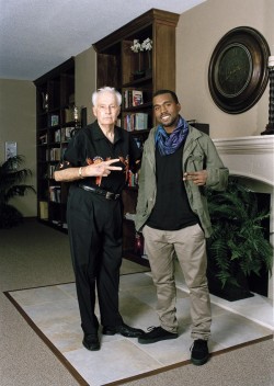 awesomepeoplehangingouttogether:  Evil Knievel and Kanye West