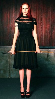 klaarover:  She really hated it when it was her turn to be acting punishment mistress. But as time went by, less pupils broke the rules when she was rostered as she made it her policy to cane as hard as she could out of sheer uneasiness. 