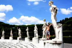 Foro iRabbito - the Rabbit at Foro Italico in Rome  Rome 2011