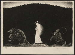 sealmaiden:  John Bauer, 1915   