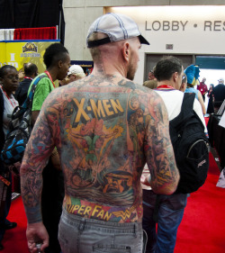solkana:  Full body comic tattoos! by San Diego Shooter on Flickr.This