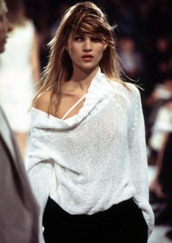 90srunway:  Kate Moss, Ann Demeulemeester S/S 1996 