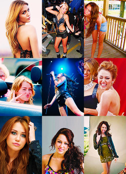 blairenas:  My Biggest Crushes (in alphabetical order) - Miley