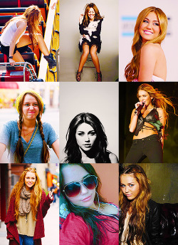 blairenas:  My Biggest Crushes (in alphabetical order) - Miley