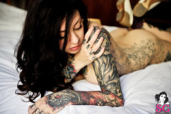mazgaoten:  steezywhiteboy:  Girl with tattys  the amazing GoGo