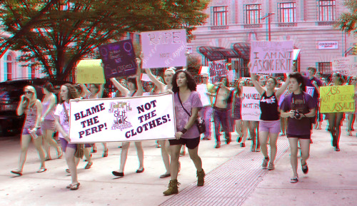 SlutWalk Philadelphia. In 3D.