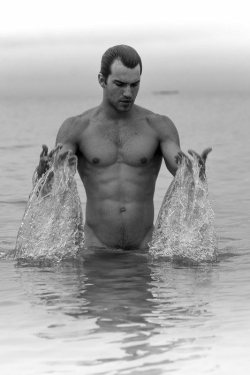 Splish, splash …  [ #gayporn #gay #porn #swimming #naked