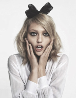 Sasha Pivovarova for H&M by Terry Richardson