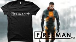 gamefreaksnz:  A House/Half life mash-up t-shirt design by adho1982