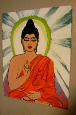 Maya’s Latest Creations. ^  Original Buddha. ^ 