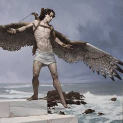 euclase:  Icarus by Bryan Larsen 