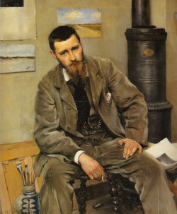 peira:  Richard Bergh:  Portrait of Nils Kreuger (1883) 
