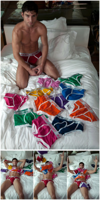 creativedvl:  Rainbow of undies 