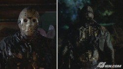 Top- kids.. this is Jason Voorhees done by Kane Hodder Bottom-