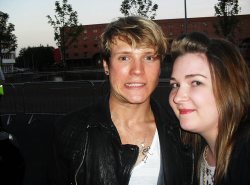 Me & Dougie again. 15th August 2010. Liverpool