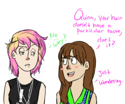 steph-a-doodle:  dashingicecream:  This time with Faberry.  OMG