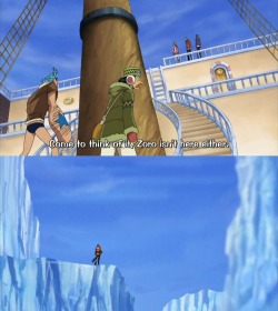 moriano:  Zoro: Geez, these guys… They got lost again. Are
