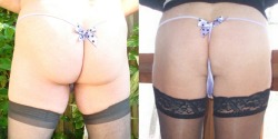Pantie Pals ~ pic’s of Norri and I in panties that we have