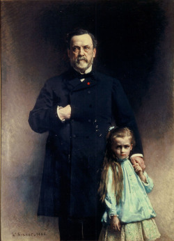 peira:  Leon Bonnat:  Portrait of Louis Pasteur (1886) 