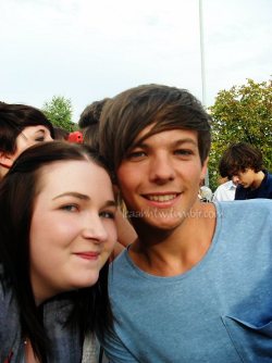 Me & Louis outside Trax FM. Doncaster. 17th August 2011.I’m