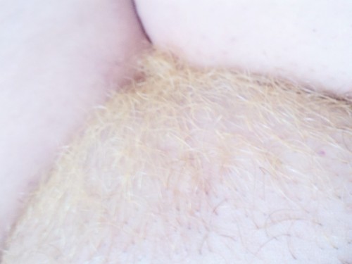 Purple Pubes and a bleached one