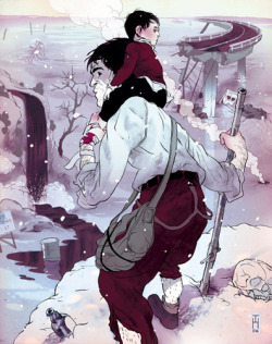 yes-dear-yes-more:  The Road by Tomer Hanuka 