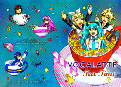 sumafu:  Vocalatte Tea Time is a vocaloid fanbook with b/w