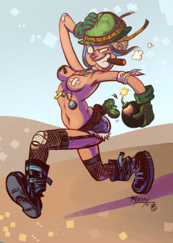 caneton:  Tank Girl by KtShy Colors. by =zackri 