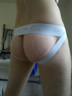 gingerstrap:  Jockstrap Wednesday ass  Fucking hell