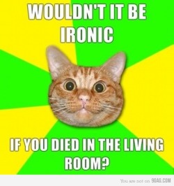 9gag:  Wouldn’t it be ironic… 