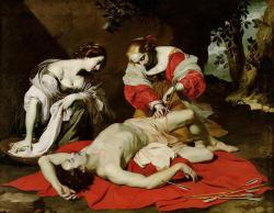 necspenecmetu:  Nicolas Regnier, The Succouring of Saint Sebastian,