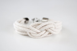 I Like! byomonkey:  Rope bracelet by Jungwha on Etsy. I love