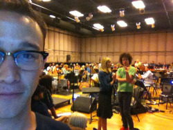 hitrecordjoe:  Rehearsal with the L.A. Philharmonic Gainsbourg