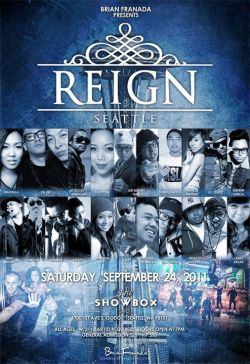 REIGN SEATTLE!!!!!!!!!! Regular ษ. Vip. โ! TICKETS ON SALE