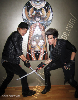 bewbies:  makkiee:  our ninjadork:3  the second picture is hot.
